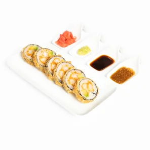 Meal card cover for: Breaded Prawn Katsu Roll