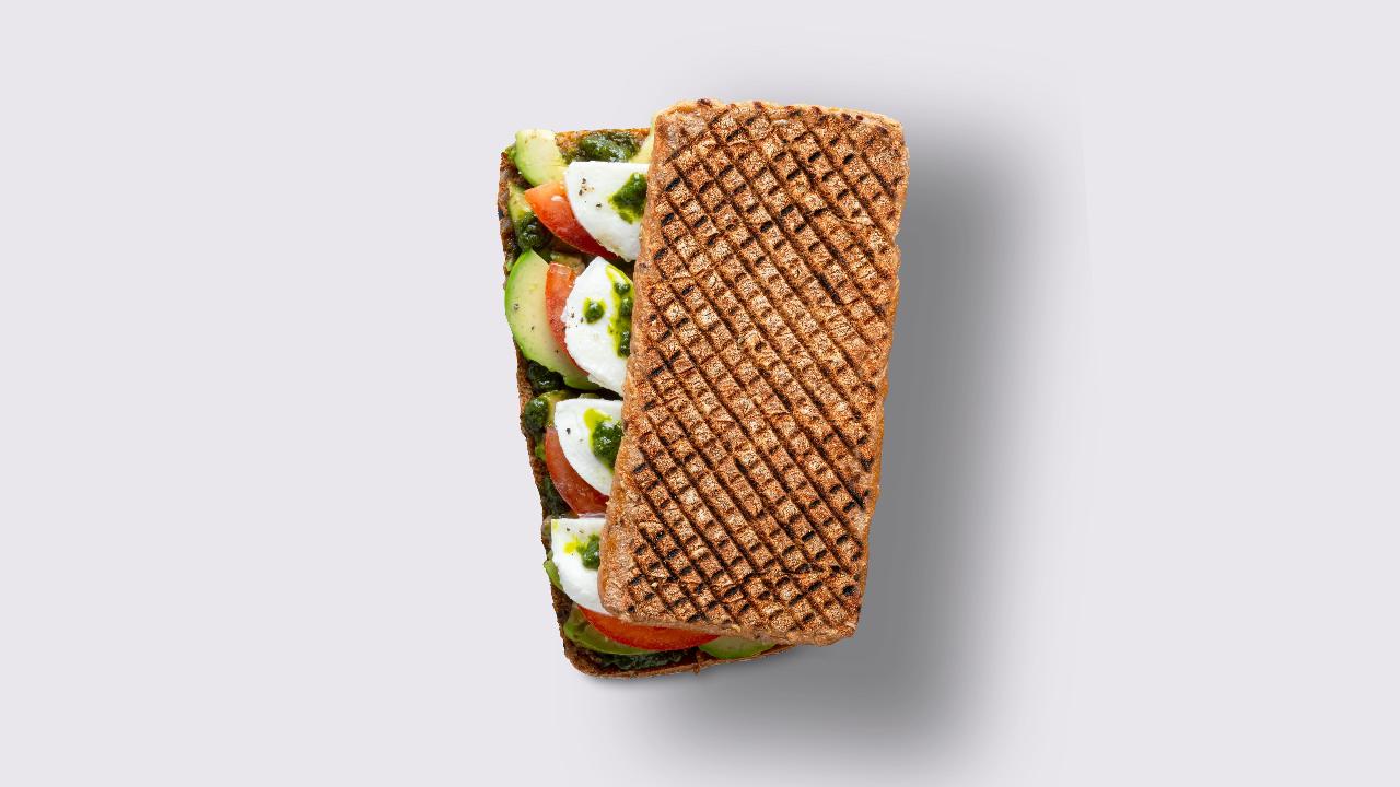 Meal card cover for: Avocado Sandwich