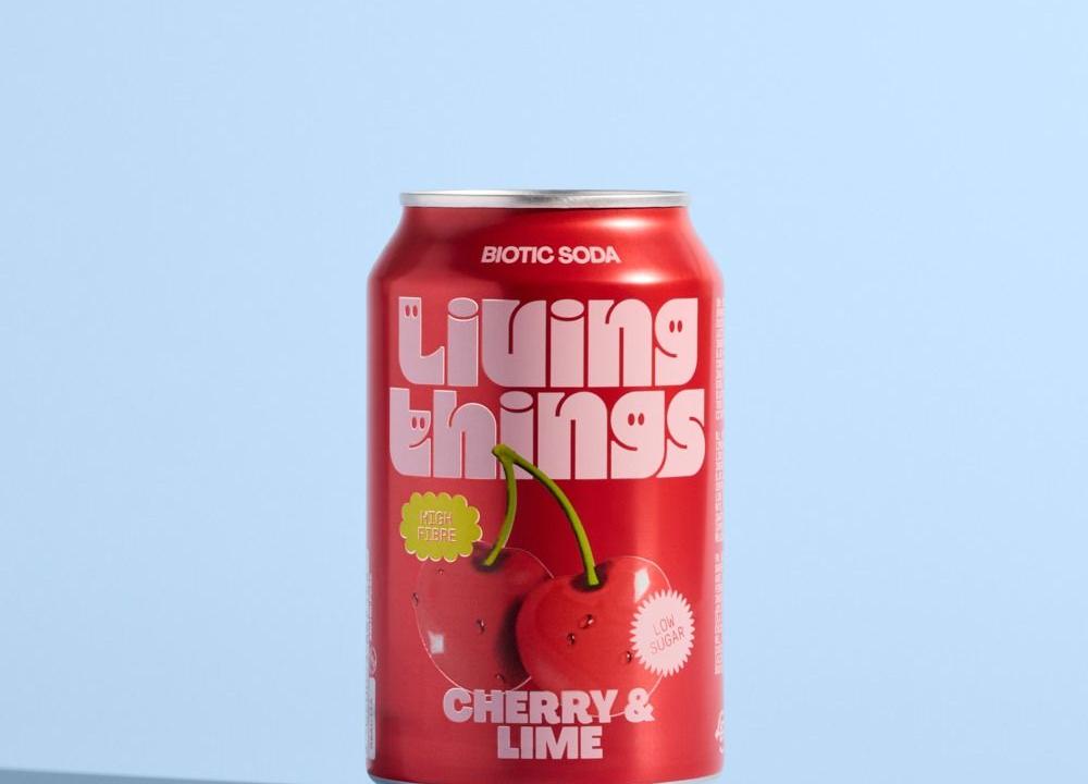 Meal card cover for: Living Things - Cherry & Lime
