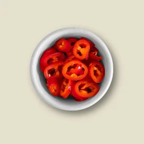 Meal card cover for: Red Chillies