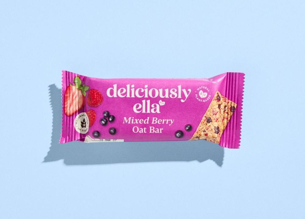 Meal card cover for: Deliciously Ella Mixed Berries Fibre Oat Bar