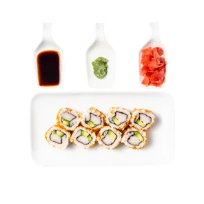 Meal card cover for: California Uramaki