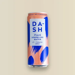 Meal card cover for: Dash Sparkling Peach