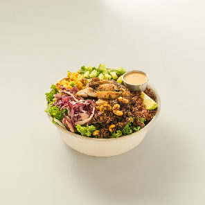 Meal card cover for: Set Salad - Thai Me Up - Honey Mustard Chicken