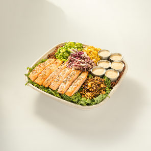 Meal card cover for: Miso Salmon Platter