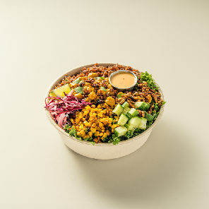 Meal card cover for: Set Salad - Thai Me Up - Bold Bean satay