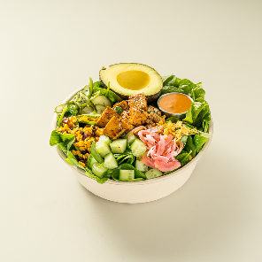 Meal card cover for: Set Salad - Mex on the Beach - Sesame chilli tofu