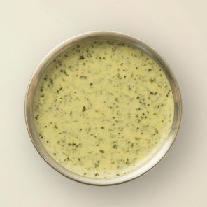 Meal card cover for: Mint + Yoghurt Dressing
