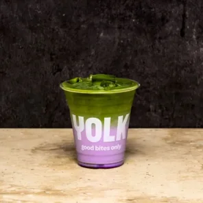 Meal card cover for: Iced Ube Matcha