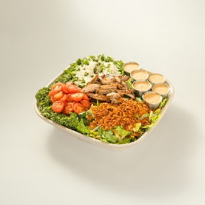 Meal card cover for: The SP Caesar Platter with Chopped Honey Mustard Chicken