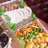 Meal card cover for: Christmas Roast Turkey Dinner Sharing Platters