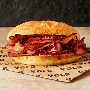 Meal card cover for: Classic Bacon bap