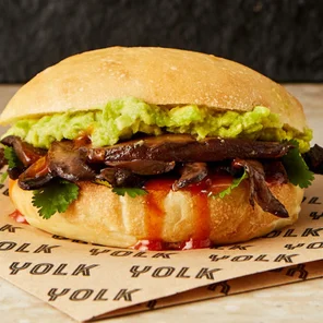 Meal card cover for: Avo Mushroom bap (ve) 🌱🌱