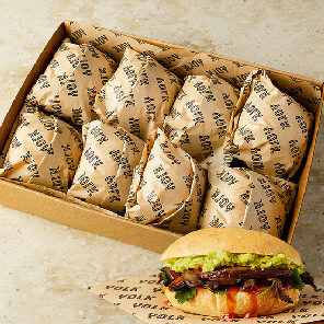 Meal card cover for: Avo Mushroom Breakfast Bap Platter (Ve)