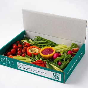 Meal card cover for: Dips & Vegetables (Serves 10 ppl)