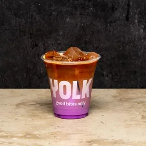 Meal card cover for: Iced Ube Latte