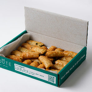 Meal card cover for: Filo Pastry Rolls (24 peices)
