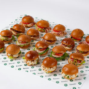 Meal card cover for: Mini Sandwich Platter (20 Per Platter)