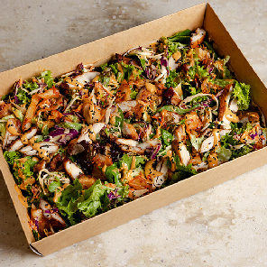 Meal card cover for: Bang-Bang Chicken Salad Platter