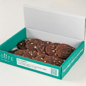 Meal card cover for: Triple Chocolate Cookie (Serves 10)