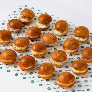 Meal card cover for: Mini Breakfast Roll Platter (20 Per Platter)