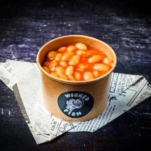 Meal card cover for: Baked Beans 4oz.