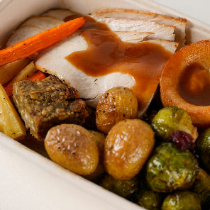 Meal card cover for: Traditional Roast Turkey Dinner