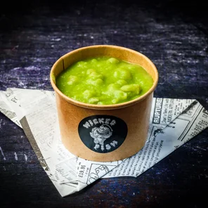 Meal card cover for: Mushy Peas 4oz.