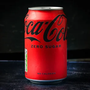 Meal card cover for: Coke Zero