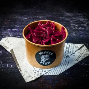 Meal card cover for: Red Cabbage Slaw 4oz.