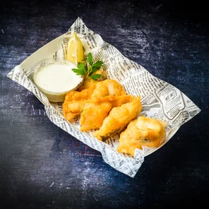Meal card cover for: Haddock bites