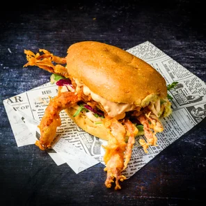 Meal card cover for: Krusty The Crab Butty