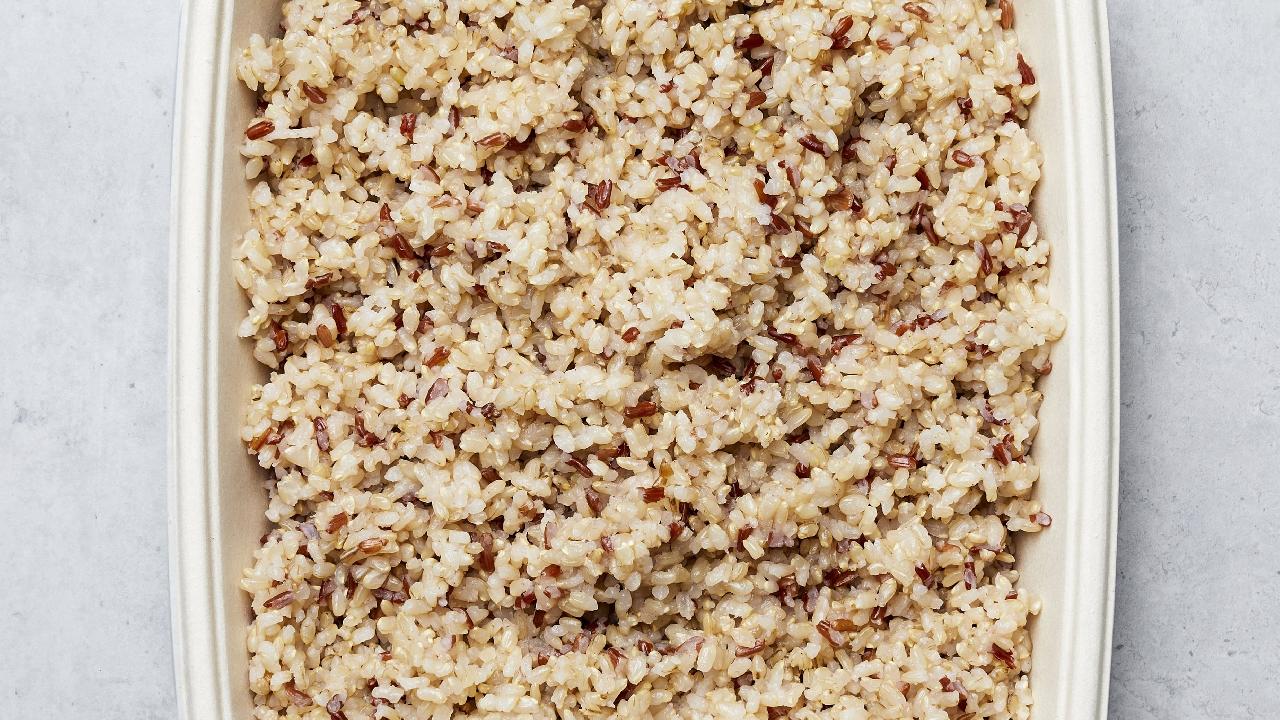 Meal card cover for: Wholegrain Rice