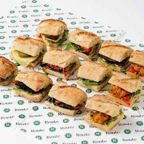Meal card cover for: Vegan Baguette Platter (Serves 6)