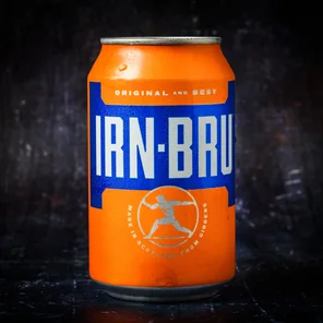 Meal card cover for: Irn-Bru