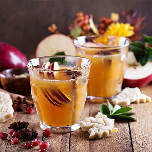 Meal card cover for: Mulled Cider (Serves 25)