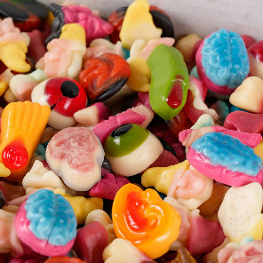 Meal card cover for: Spooky Pick n Mix Sweets