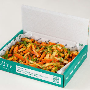 Meal card cover for: Carrot and parsnips Salad