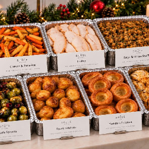 Meal card cover for: Christmas Dinner Platter (Minimum 20 ppl)