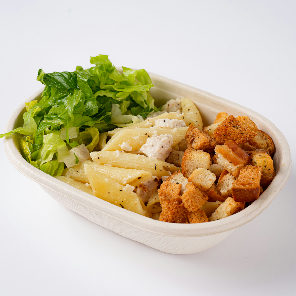 Meal card cover for: Chicken Caesar Pasta
