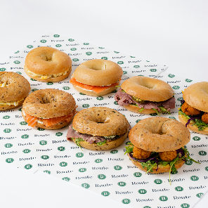Meal card cover for: Variety Bagel Platter (serves 8)