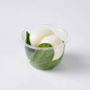 Meal card cover for: Boiled Egg & Spinach Pot
