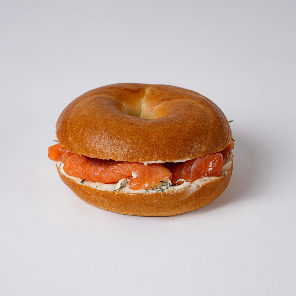 Meal card cover for: Smoked Salmon Bagel