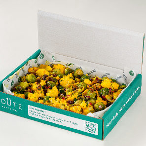 Meal card cover for: Cauliflower & Brussels Sprouts Salad (Winter)