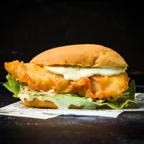 Meal card cover for: Wicked Fish Butty