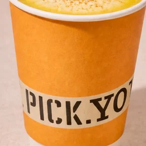 Meal card cover for: Turmeric Latte