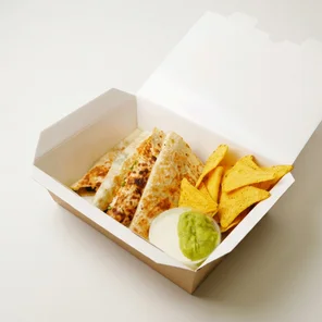 Meal card cover for: Chicken and Chorizo Quesadilla