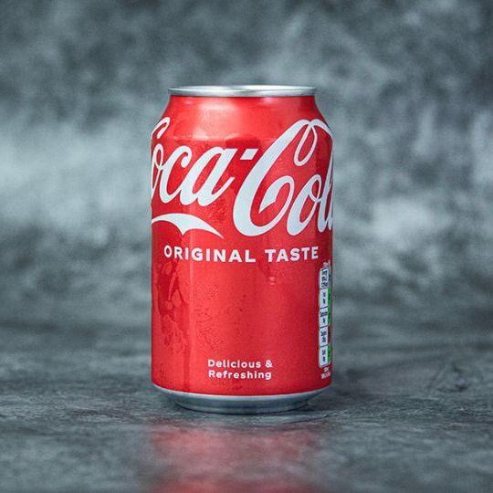 Meal card cover for: Coke