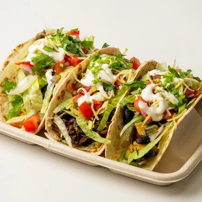 Meal card cover for: Barbacoa Beef Taco