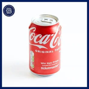 Meal card cover for: Coca-cola